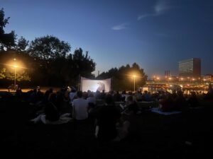 Solarkino im Park