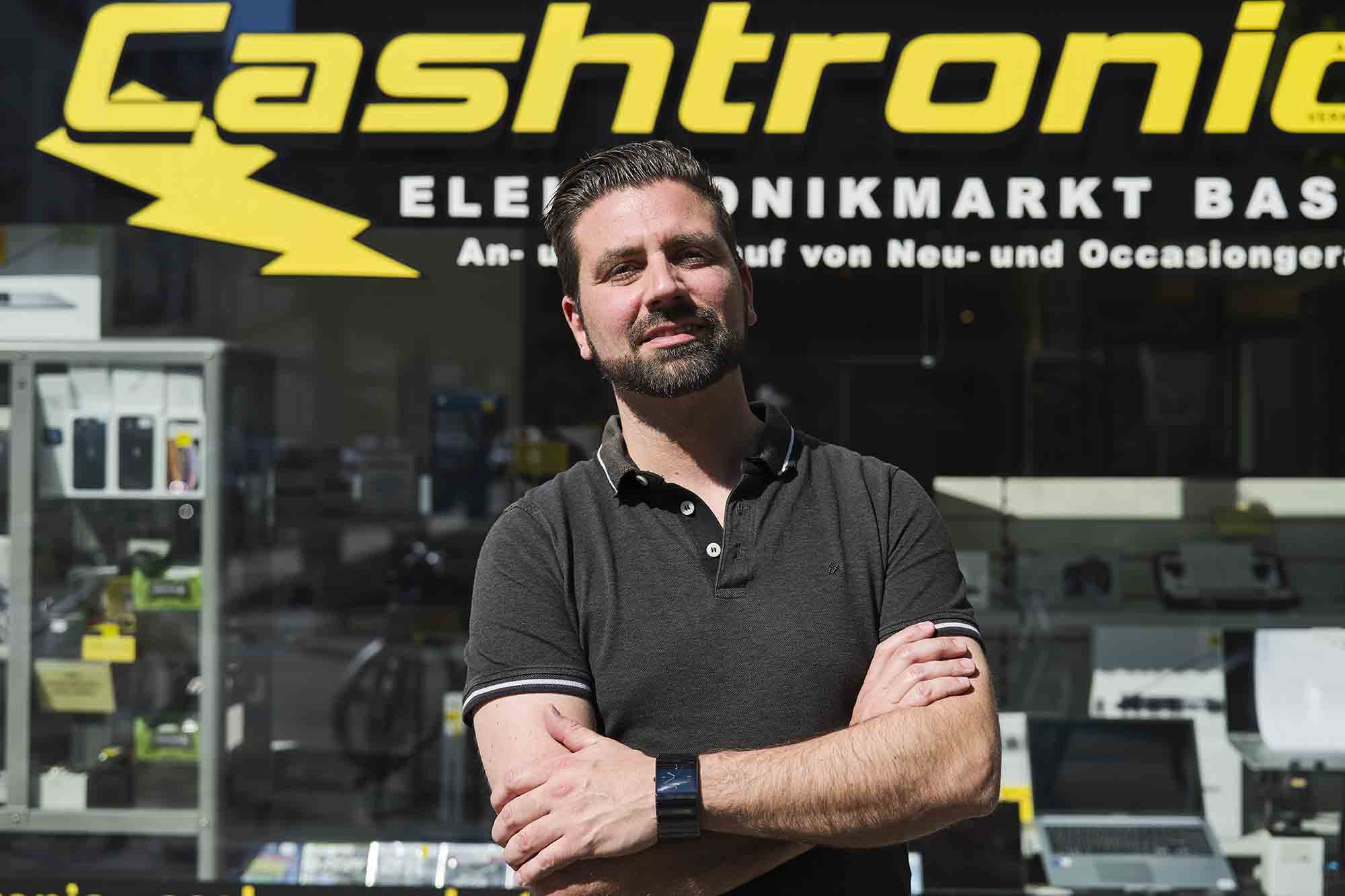 Portrait von Andreas Biedert, Inhaber von Cashtronic