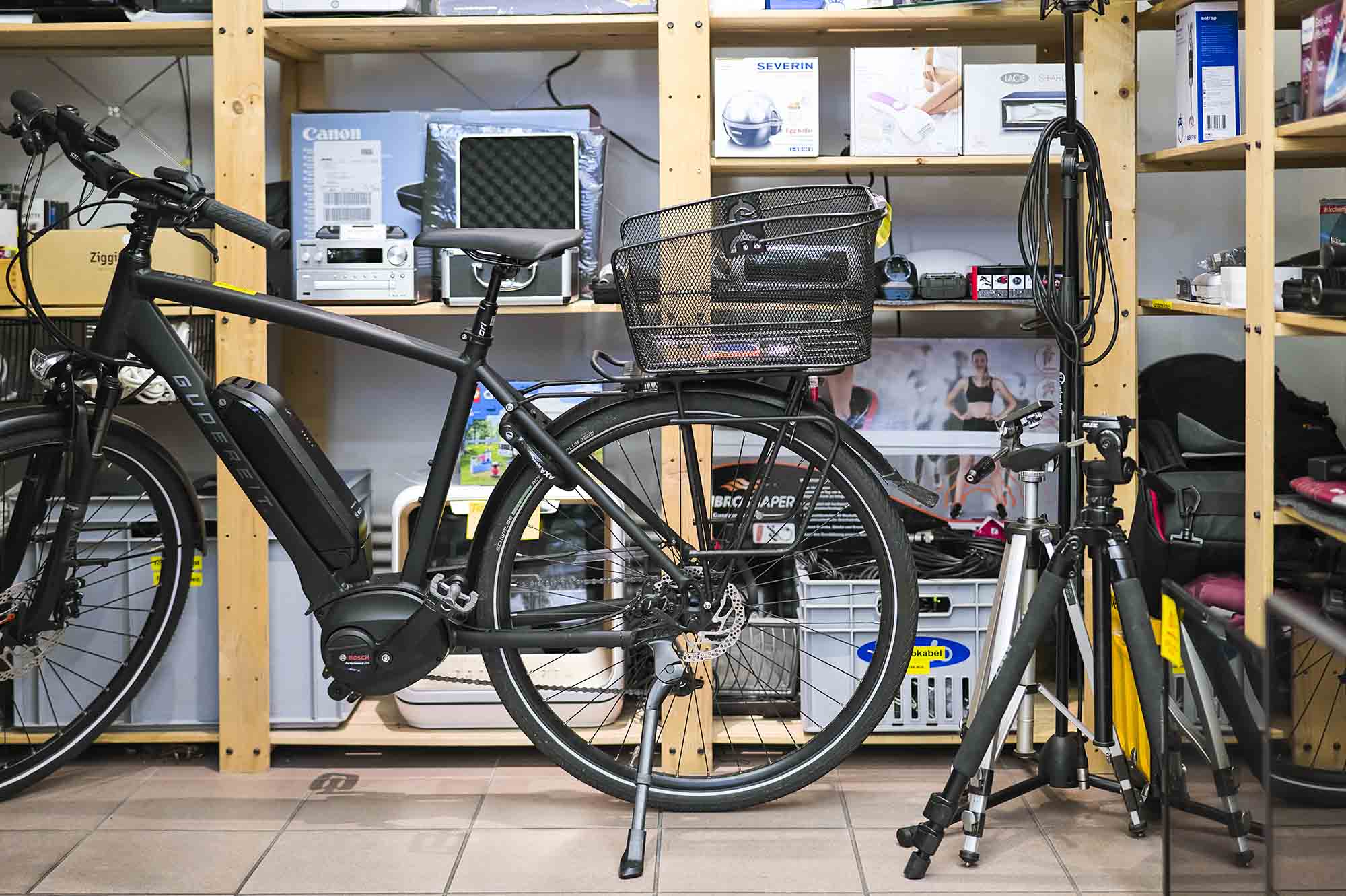 Auch wer ein E-Bike sucht, wird bei Cashtronic fündig.