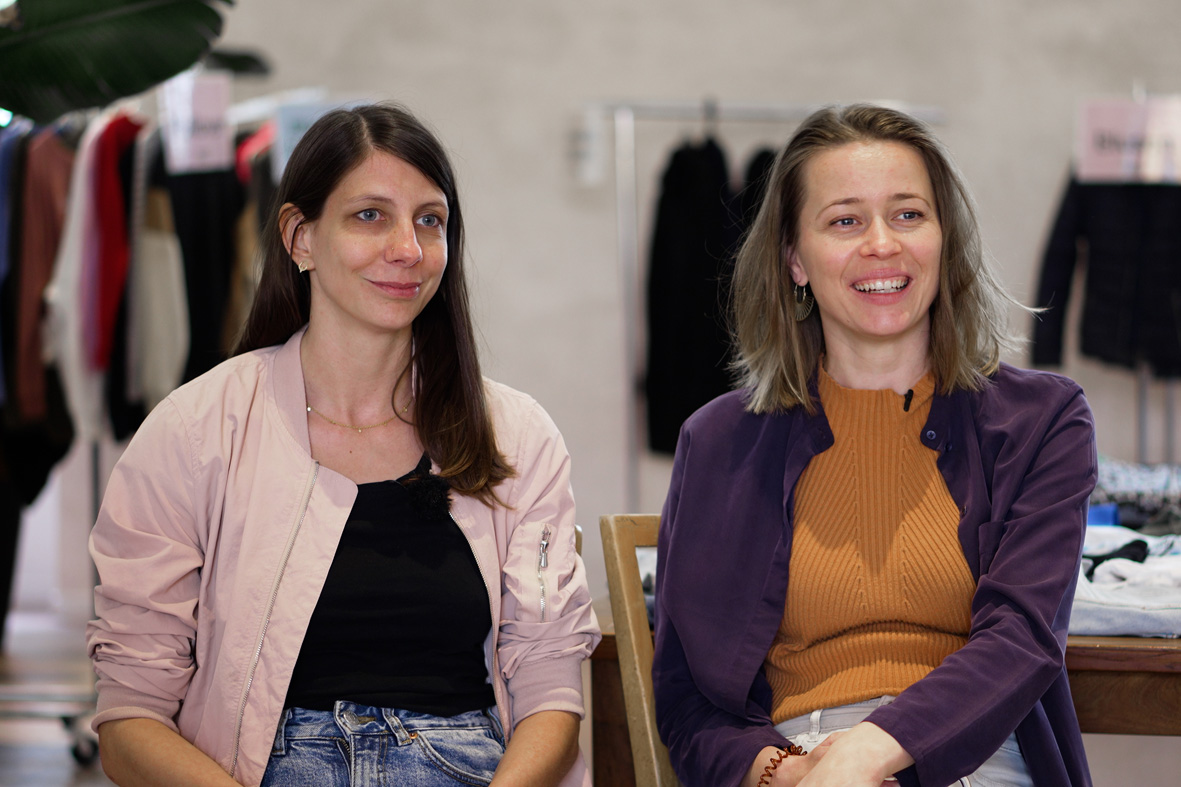 Nathalie Flückiger und Fabienne Plattner