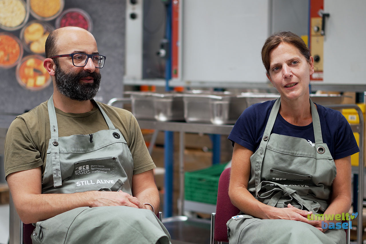 Matteo Leoni und Petra Körner von pureTaste